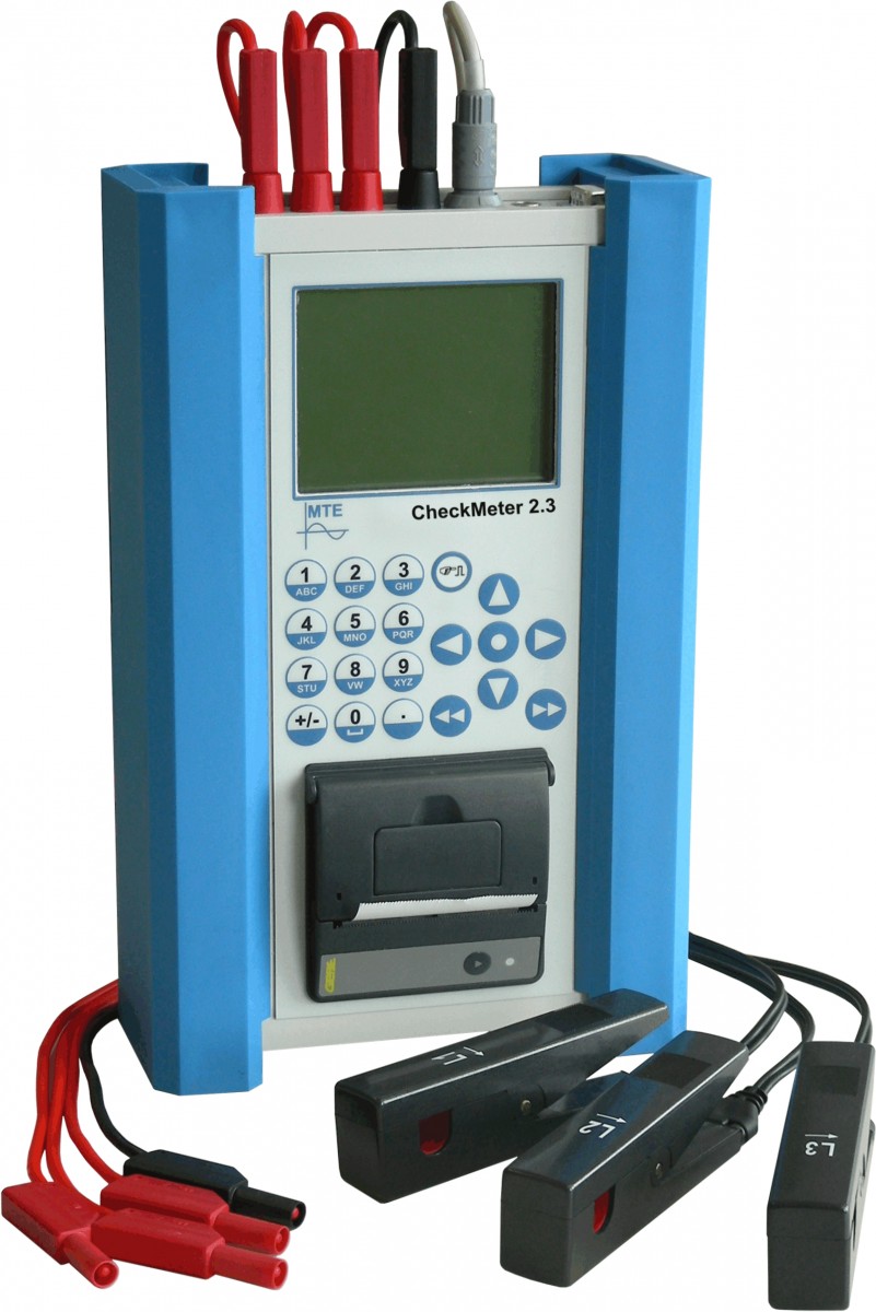 CheckMeter 2.3 with integrated printer