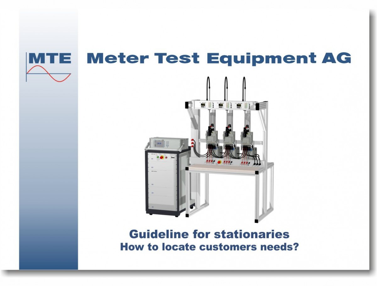 Stationary Test Equipment